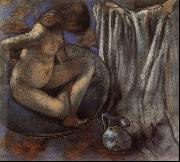 Edgar Degas Woman in the Tub oil painting